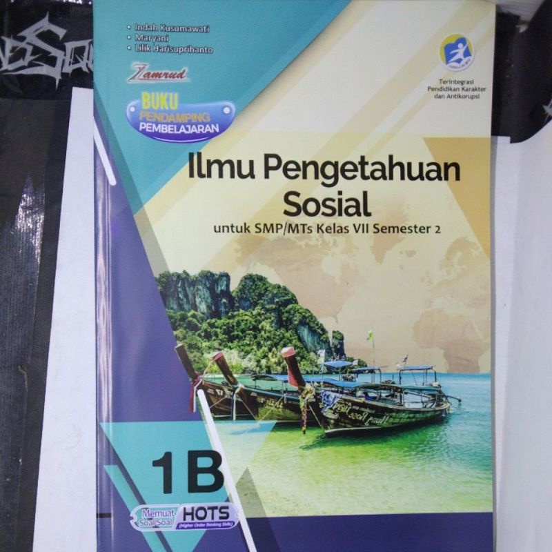 LKS SMP IPS kelas 7 SEMESTER 2 K13 zamrud kurikulum 2013