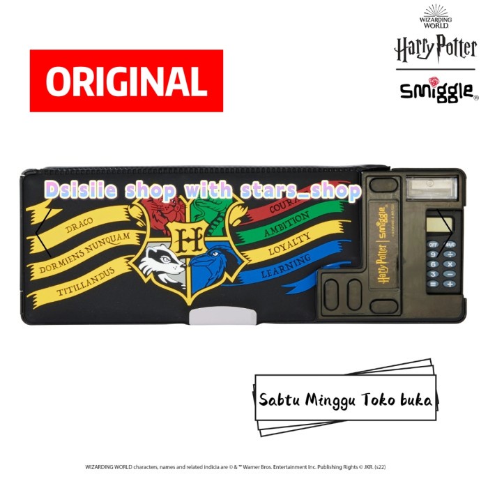 

✨Sale Smiggle Harry Potter Pop Out Pencil Case Original - Kotak Pensil Terbaru