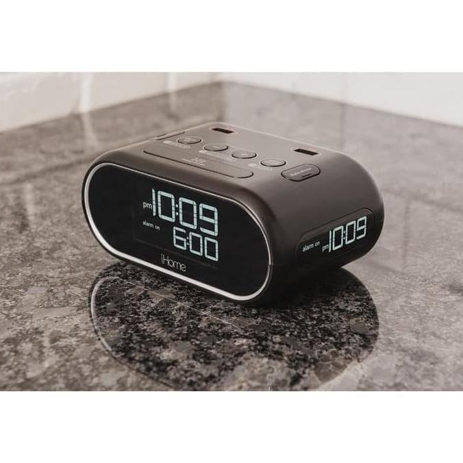 iHOME HiH33B SPEAKER Bluetooth Portable with 3 Display Alarm Clock