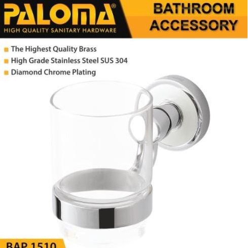 PALOMA BAP 1510 TEMPAT ODOL SIKAT GIGI ASESORIS KAMAR MANDI WASTAFEL