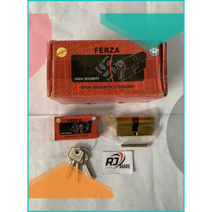 Cylinder / Silinder Kunci Pintu Kuningan Ferza Sn/Gp 20JVLZ3 parts 30