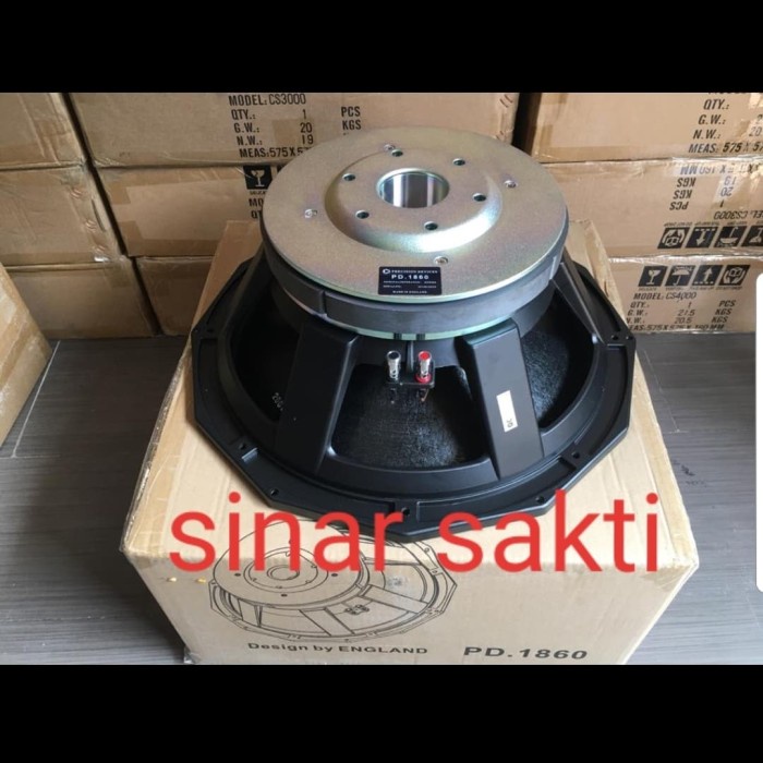For Sale Komponen Speaker Pd1860/Pd 1860 18 Inci Precision Devices Free Ongkir