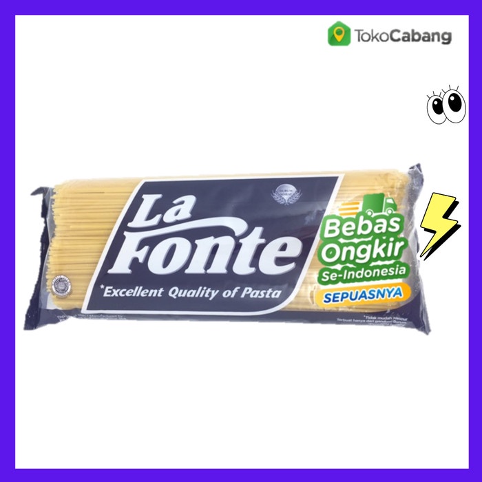 Promo (Dus) La Fonte Pasta Spaghetti 11 1Kg / Spaghetti La Fonte 11 1Kg