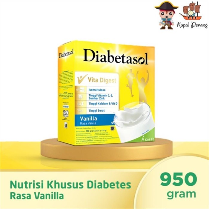 

Diabetasol Vanila 950 Gram