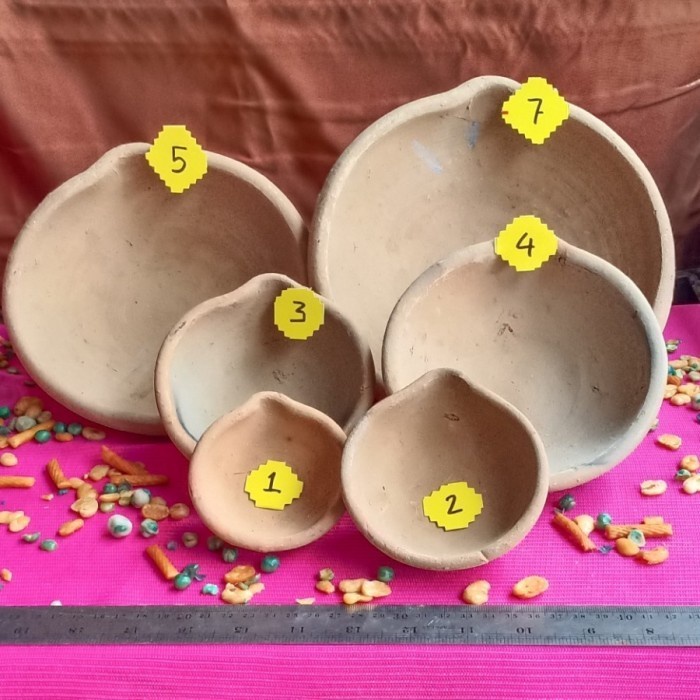 ] KOWI Lebur Emas Mangkok Tanah Liat Ukuran Besar