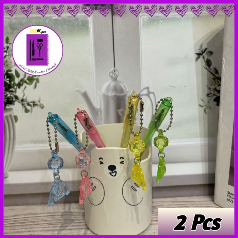 

(2 pcs) pulpen baju crop top pen gel tinta hitam bolpoin gantungan warna warni perlengkapan alat tulis kantor dan sekolah super murah kado unik stationery COD