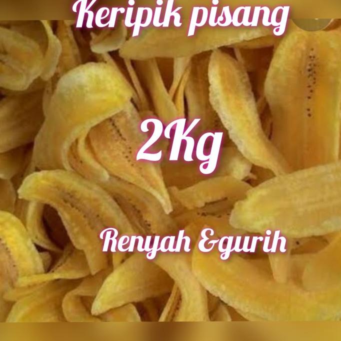 

ren Keripik pisang asin renyah gurih 2KG