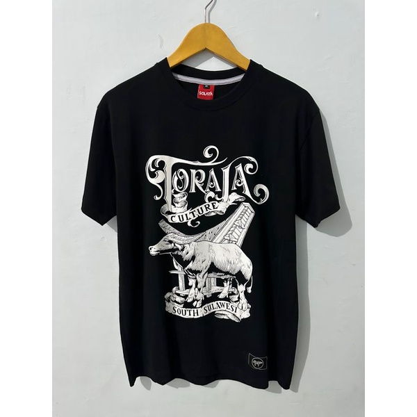 Kaos Distro Toraja Kerbau (SOLATA SHIRT)