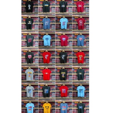 NEW ARRIVAL TERMURAH Grosir Kaos Pria Distro Per Kodi (20Pcs)