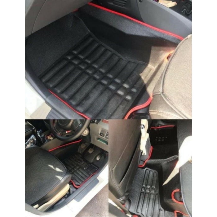 KARPET MOBIL 5D PREMIUM 3 BARIS UNTUK MOBIL RUSH DAN TERIOS 2018-2021