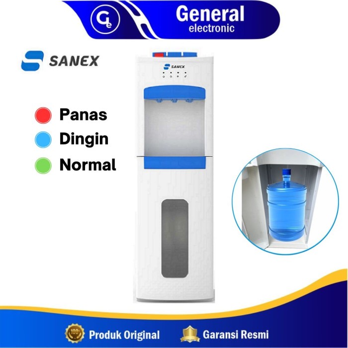 DISPENSER GALON BAWAH SANEX SN 388 GB - DINGIN - NORMAL - PANAS