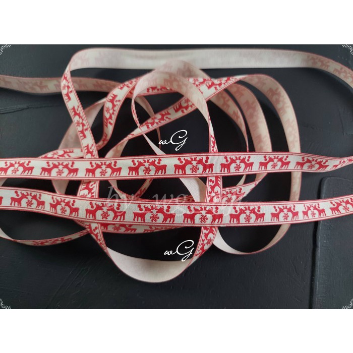 

Pita Natal / Christmas - Katun - Panjang 25 yard - Lebar 1.5 cm