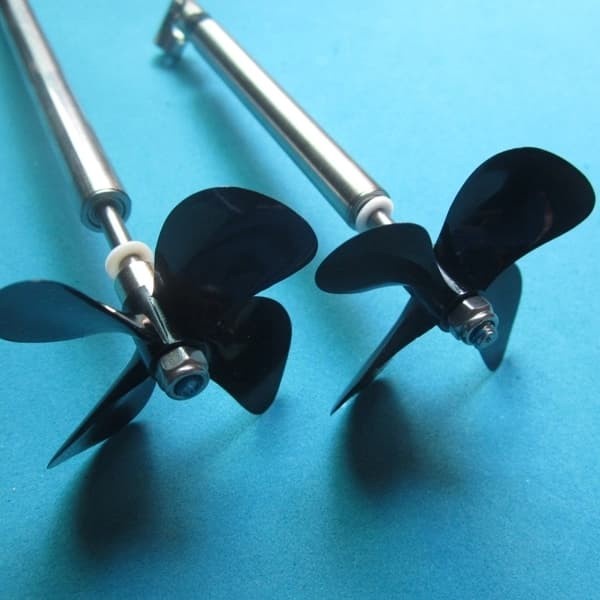 Promo Rc Boat Propeller 4Mm Diameter 60Mm Cw N Ccw 1Pair Shaft Not Include