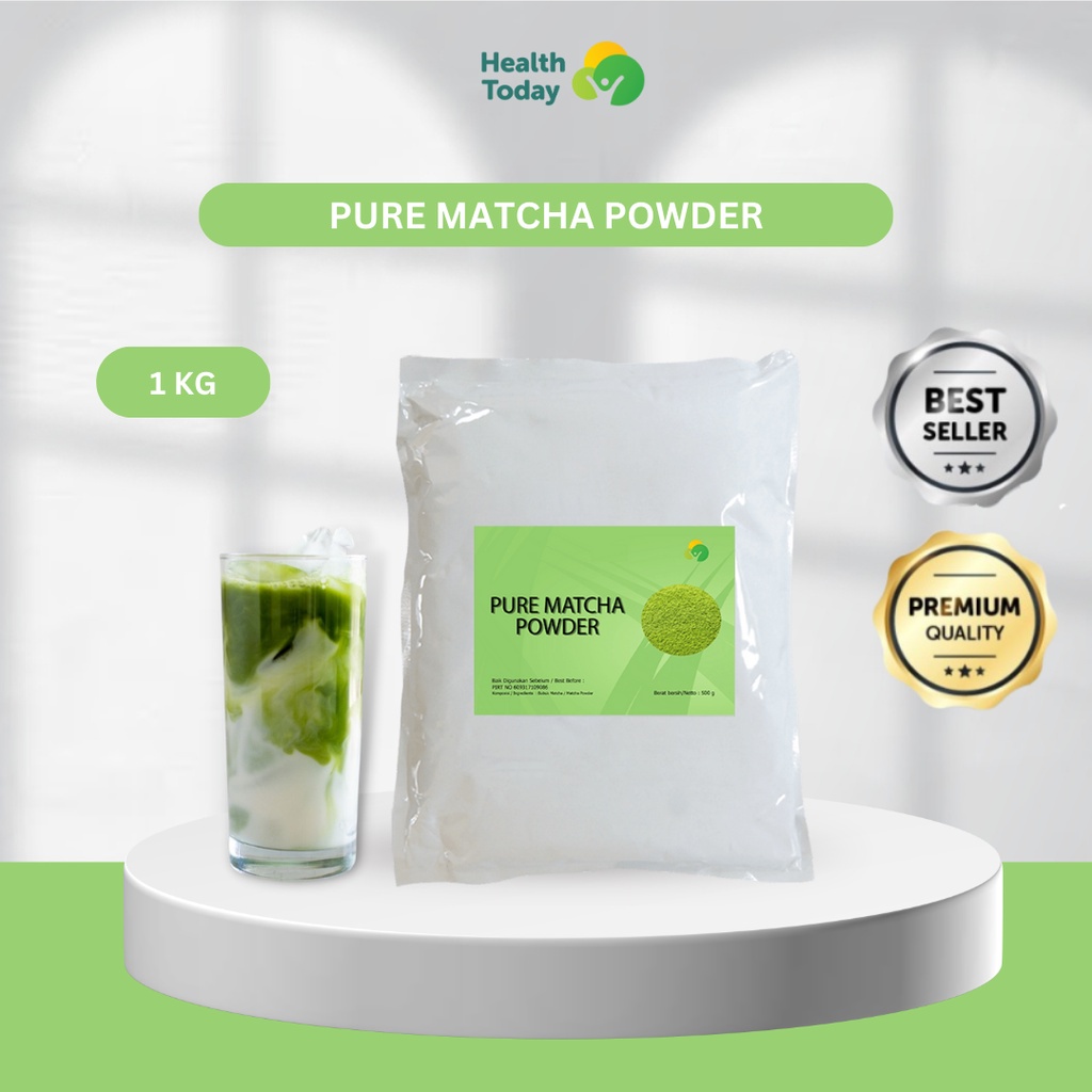 

Health Today Pure Matcha Powder / Teh Hijau 1Kg