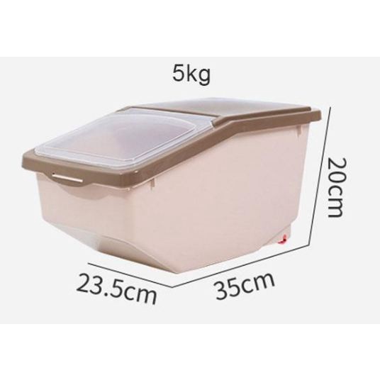 

Tempat Penyimpanan 5 Kg - Rice Container 5Kg