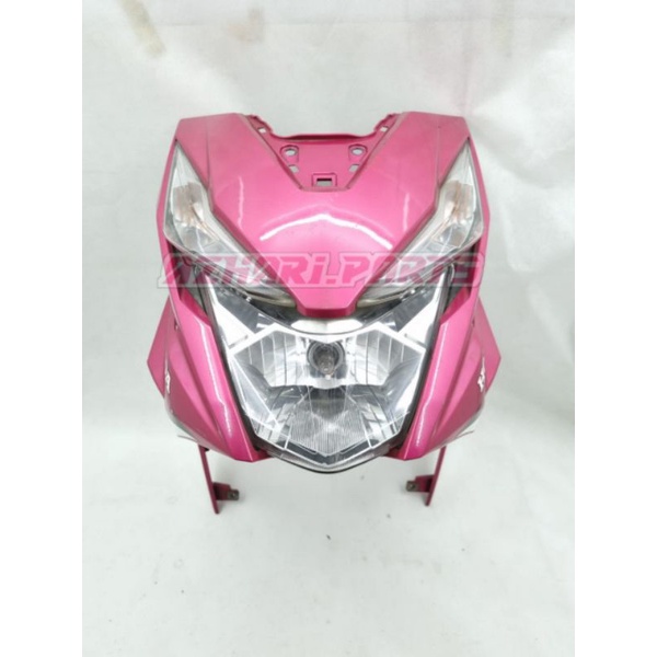 Cover front body panel tameng depan reflektor set lampu beat eco esp 2017 2018 2019 pink magenta ori
