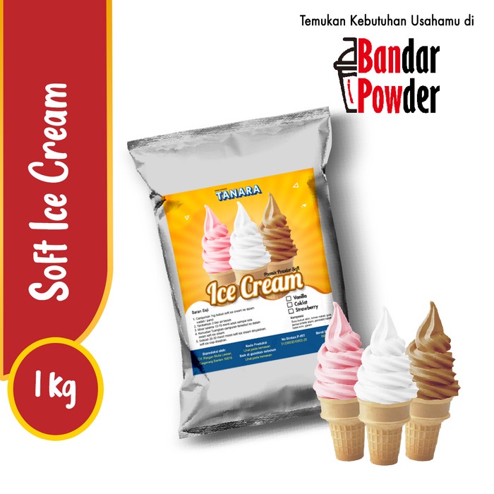 

Promo Bubuk Soft Ice 1 Kg - Serbuk Es Cream - Bandar Powder