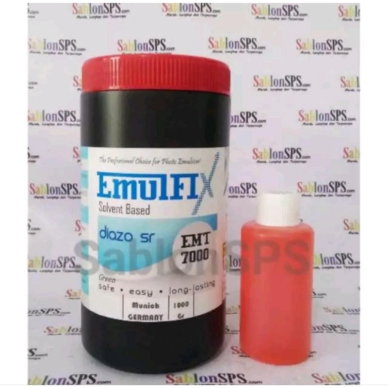 AFDRUK SABLON EMULFIX SOLVENT BASED GREEN 1Kg