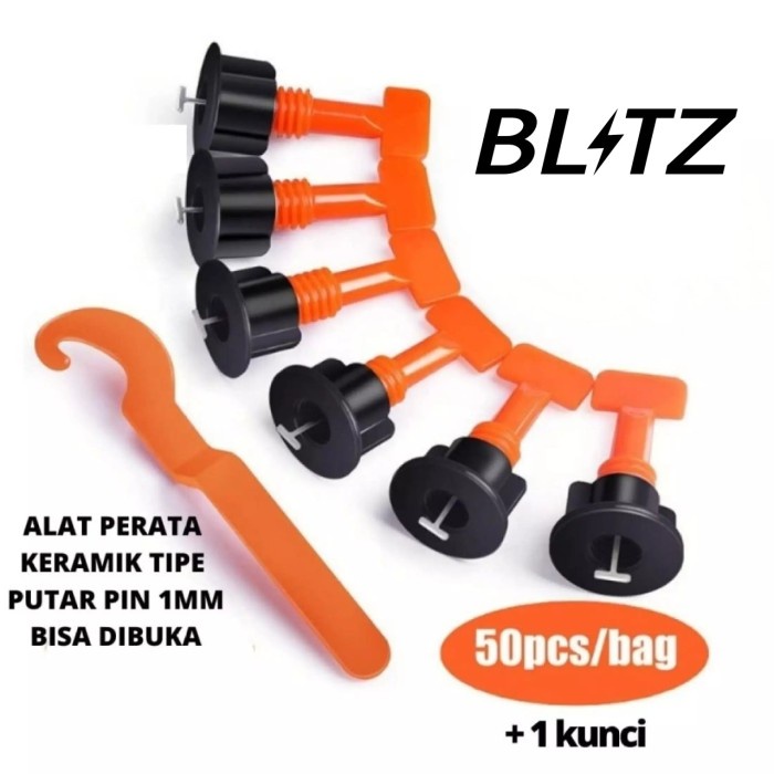 BLITZ ALAT PERATA KERAMIK PUTAR - TILE LEVELLER NAT LANTAI GRANIT