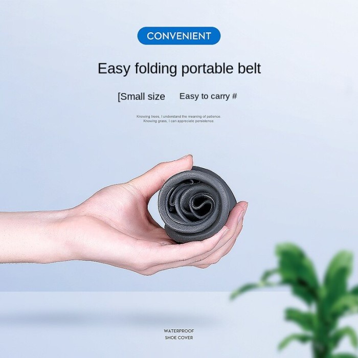 Cover Sepatu Anti Air Hujan Sarung Sepatu Mantel Pelindung Sepatu