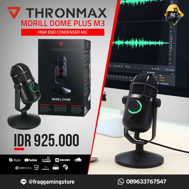 Thronmax MDRILL DOME PLUS M3 Microphone Condensor