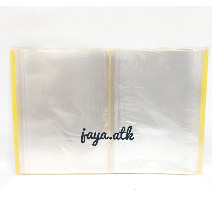 

Termurah Map Plastik Dokumen Map Clear Holder 80 Lembar Folio F4 Document Keep Garansi