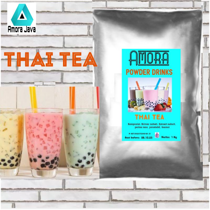 

BUBUK MINUMAN THAI TEA POWDER DRINK