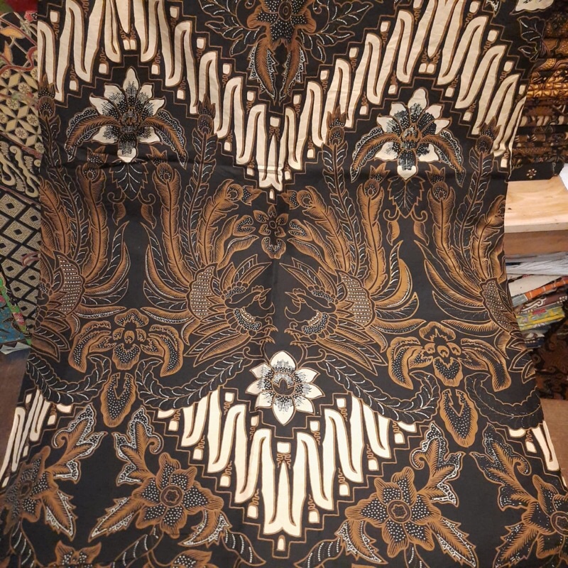 kain batik sogan - batik sogan solo
