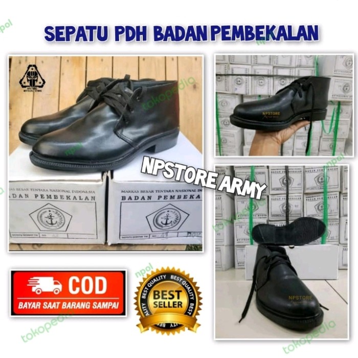 Sepatu Pdh Tni Sepatu Pdh Jatah Badan Pembekalan