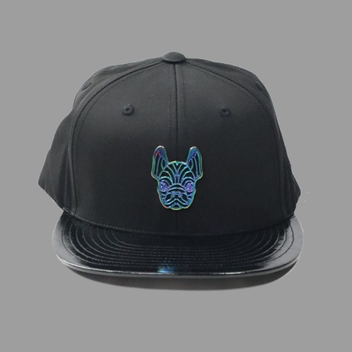 LIFEWORK RADOG LOGO GRADIENT IN BLACK ORIGINAL TOPI PRIA WANITA HYPE