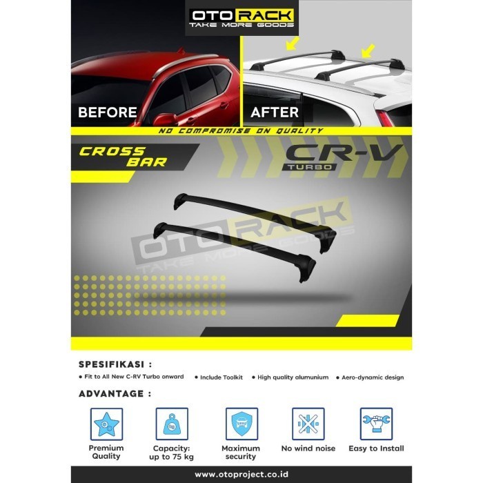 Otoproject Crossbar Cross Bar Crv Otorack star