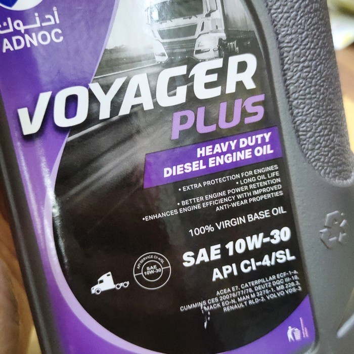 Oli Adnoc Voyager Plus 10W-30 Diesel 1 Liter star