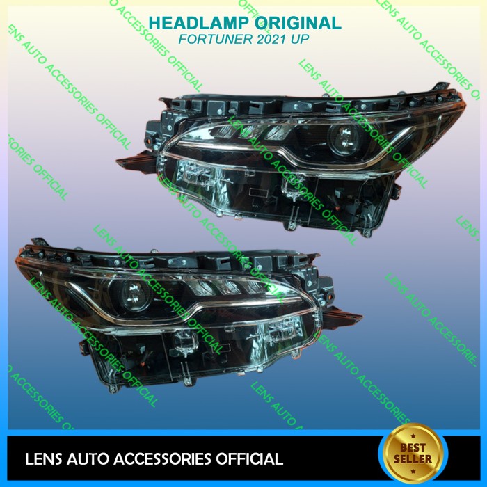 HEADLAMP FORTUNER VRZ 2021 2022 - HEADLAMP FORTUNER 2021 ORIGINAL termurah