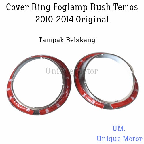 Cover Ring Foglamp Rush Terios 2010-2014 Original star