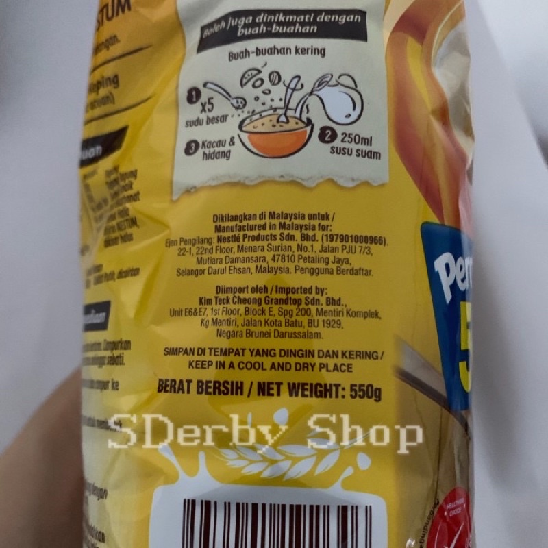 

Nestum Cereal Malaysia Sereal Oat 500Gram