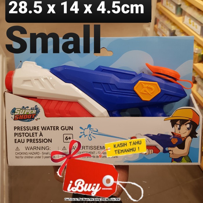Miniso Pressure Water Toy Gun Mainan Anak Pistol Air Ready