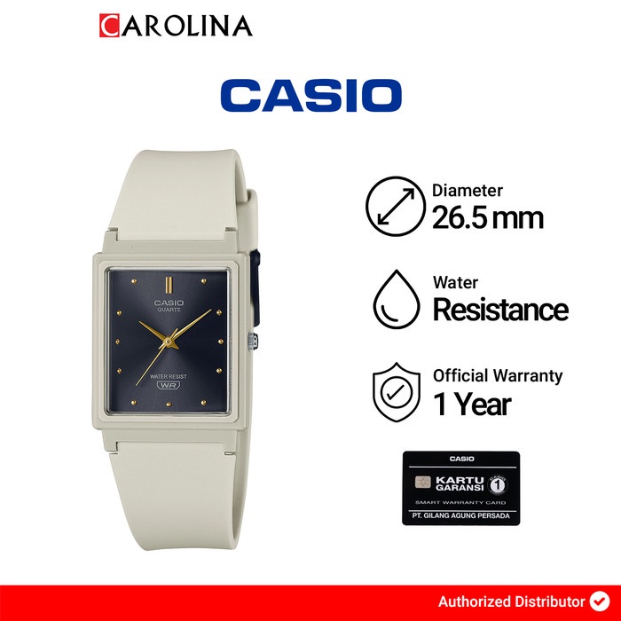 TERLARIS Jam Tangan CASIO MQ-38UC-8A Wanita /JAM TANGAN WANITA/STRAP WATCH/TALI KULIT JAM