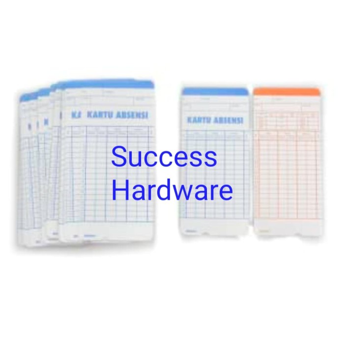 

SALE KARTU ABSENSI KRISBOW KARTU ABSEN 100PCS Termurah