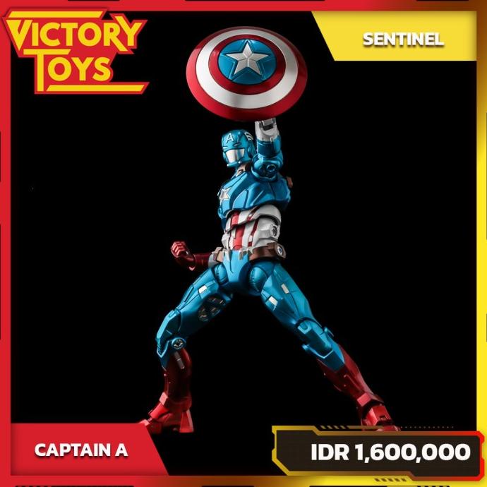 Captain America Fighting Armor By Sentinel