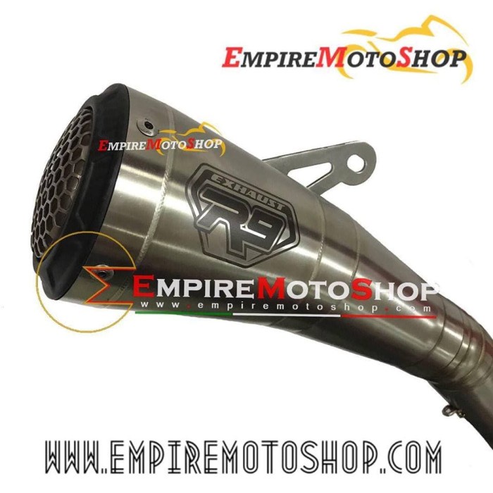 NEW KNALPOT R9 GP CBR250RR CBR 250 RR FULLSYSTEM STAINLESS ORIGINAL TERBARU