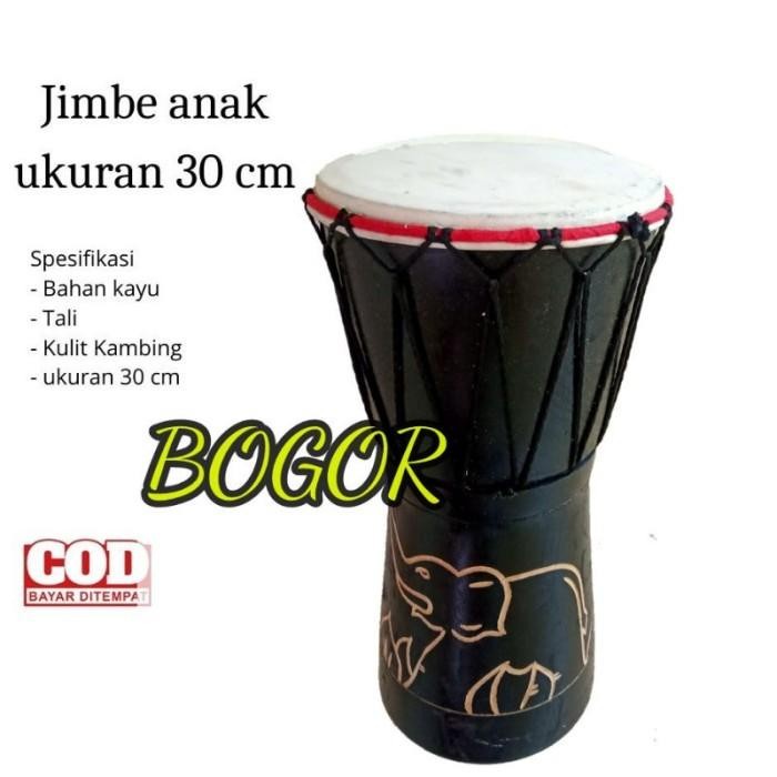 Jimbe - Promo (0_0) Mainan Anak Alat Musik Tifa Papua Jimbe Rembana Hadroh