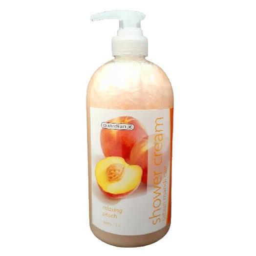 Guardian shower cream relaxing peach 1 liter Murah!