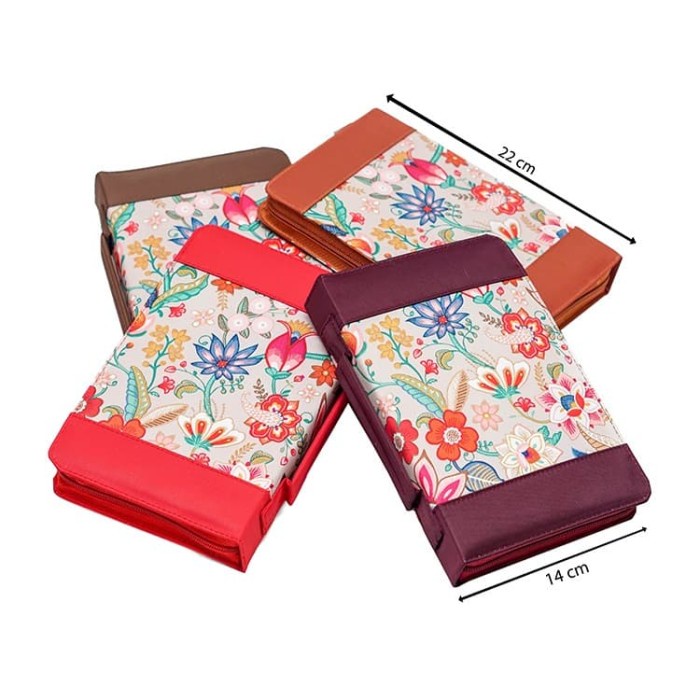 Sampul Alkitab Sedang - Kombinasi Bunga-Sampul Buku-Tas Alkitab