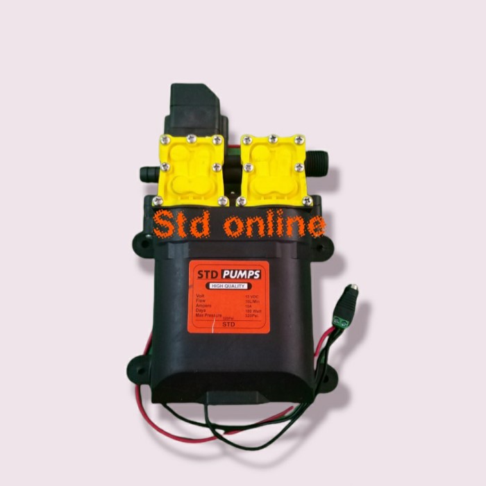 Terbaru Dualpump 320 Psi Dinamu Pompa Doble Steam 12V 320Psi Harga Khusus