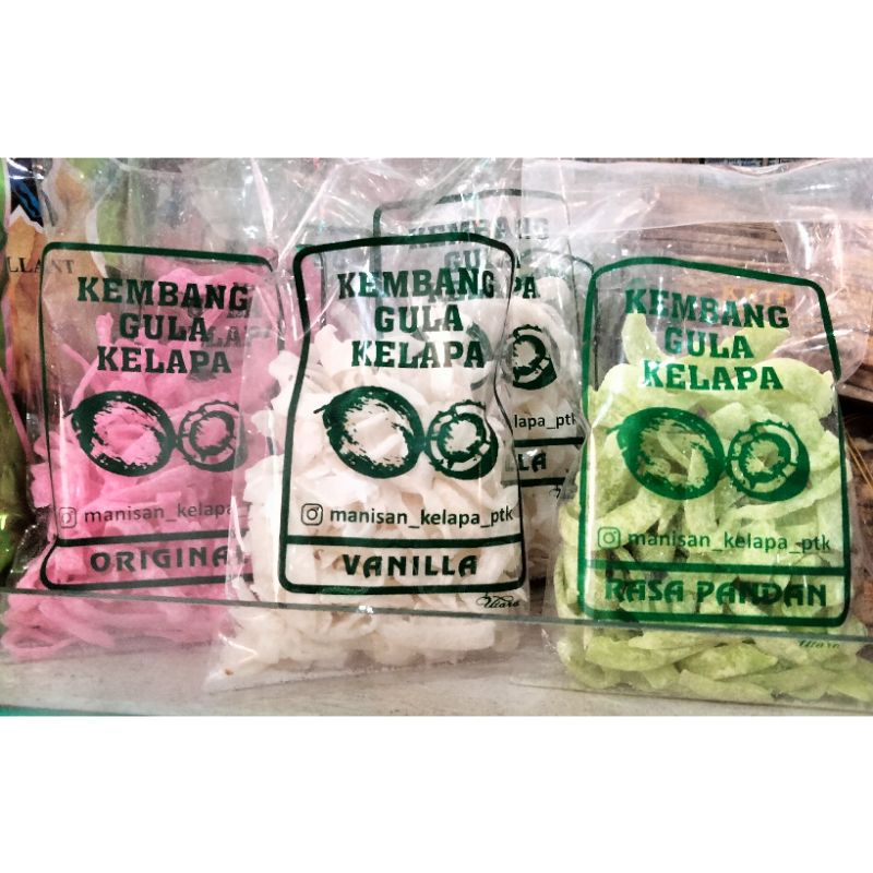 

Manisan Kelapa / Kembang Gula Kelapa / Manisan Kelapa Khas Pontianak / Oleh oleh Kalbar / Manisan Jadul