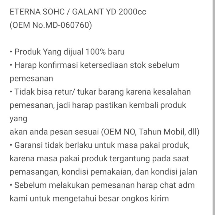 Noken As Mitsubishi Eterna SOHC star