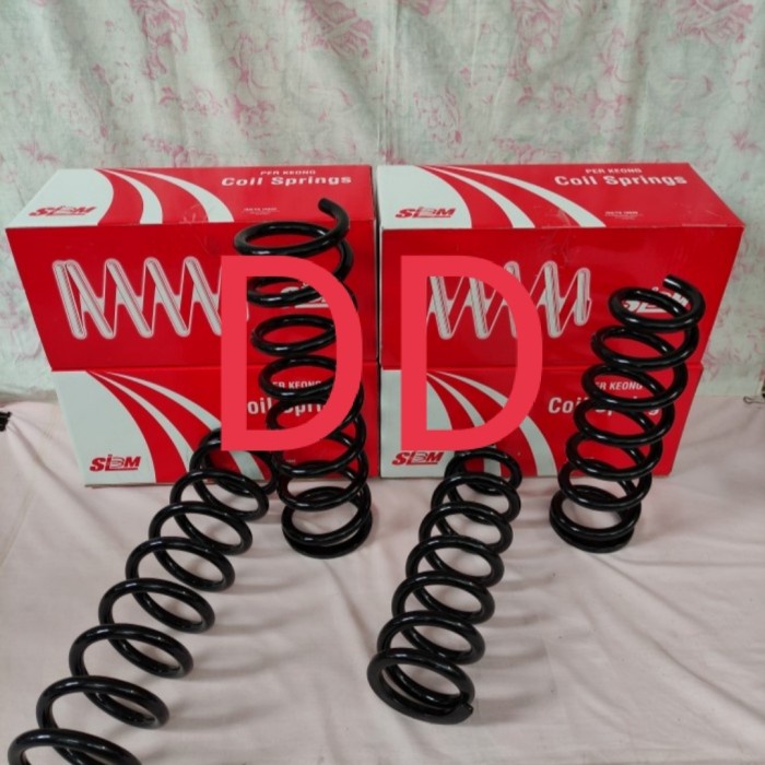 per keong spring toyota fortuner depan+belakang (4pc) 2007-2021 SLBM star