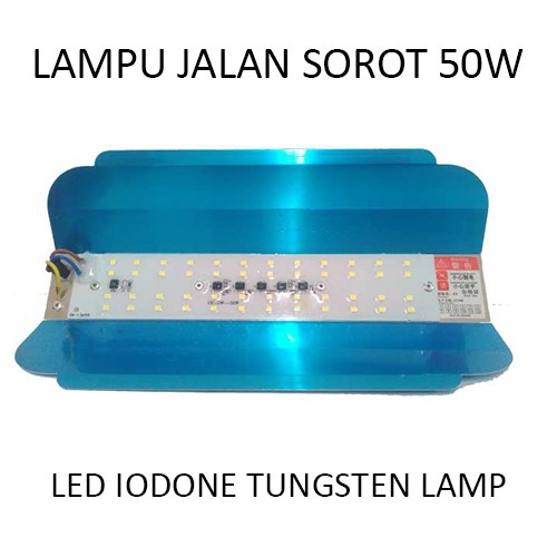 Lampu LED Jalan Tungsten lodine Sorot Tembak LED Floodlight 50w