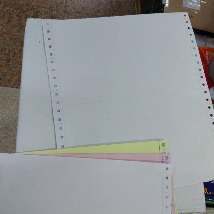 

Kertas Continuous Form Print Ncr 3 Rangkap Ply A4 Surat Jalan Kode 581