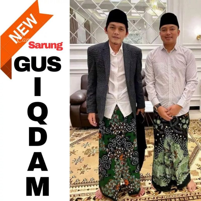 Sarung Batik Gus Iqdam Dekengan Pusat ORI PREMIUM Ukuran Dewasa